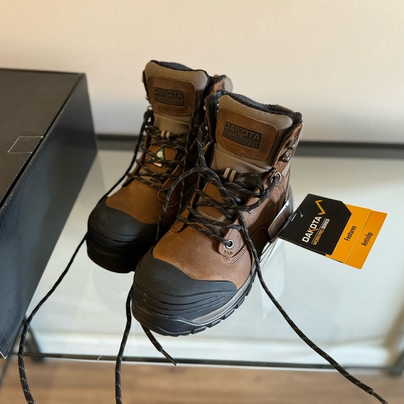 NWT - Dakota Women's 6 Inch 6030 Steel Toe Steel Plate Tarantula - US 6 - Picture 2 of 7